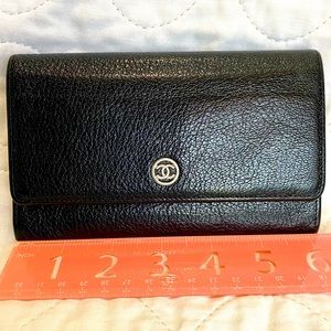 Authentic vintage Chanel medium wallet